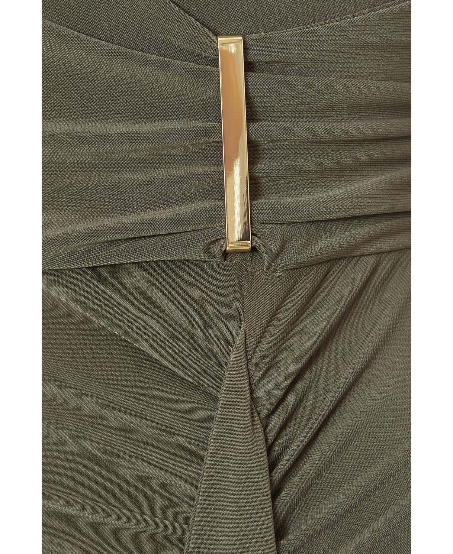 Women's Wrap Bar Midaxi Dress