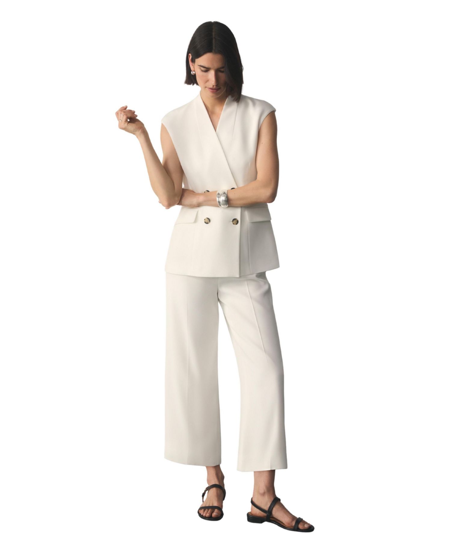 Women's Adelaide High Waist Cropped Trousers