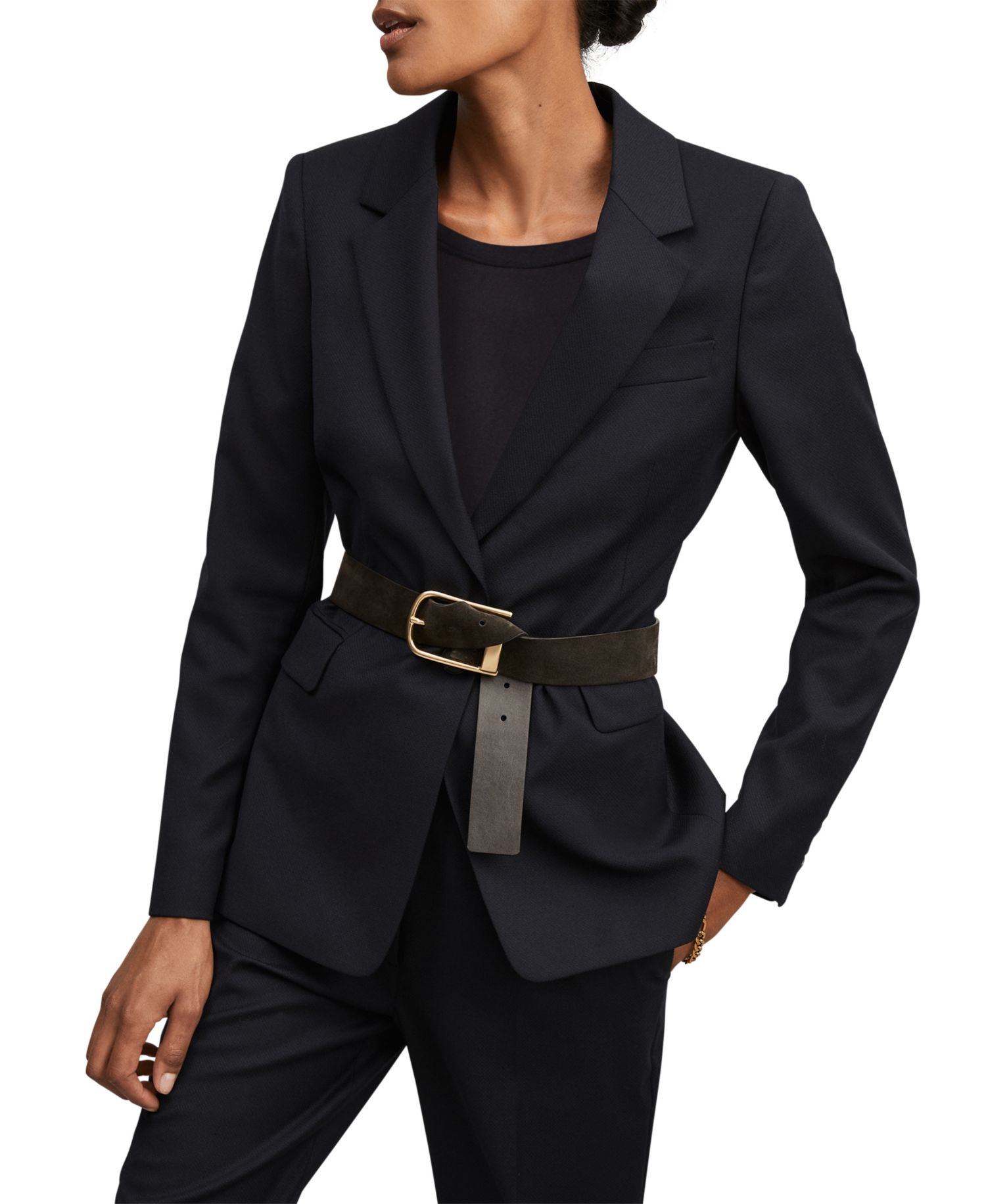 Women's Haisley Tailored Single-Breasted Blazer