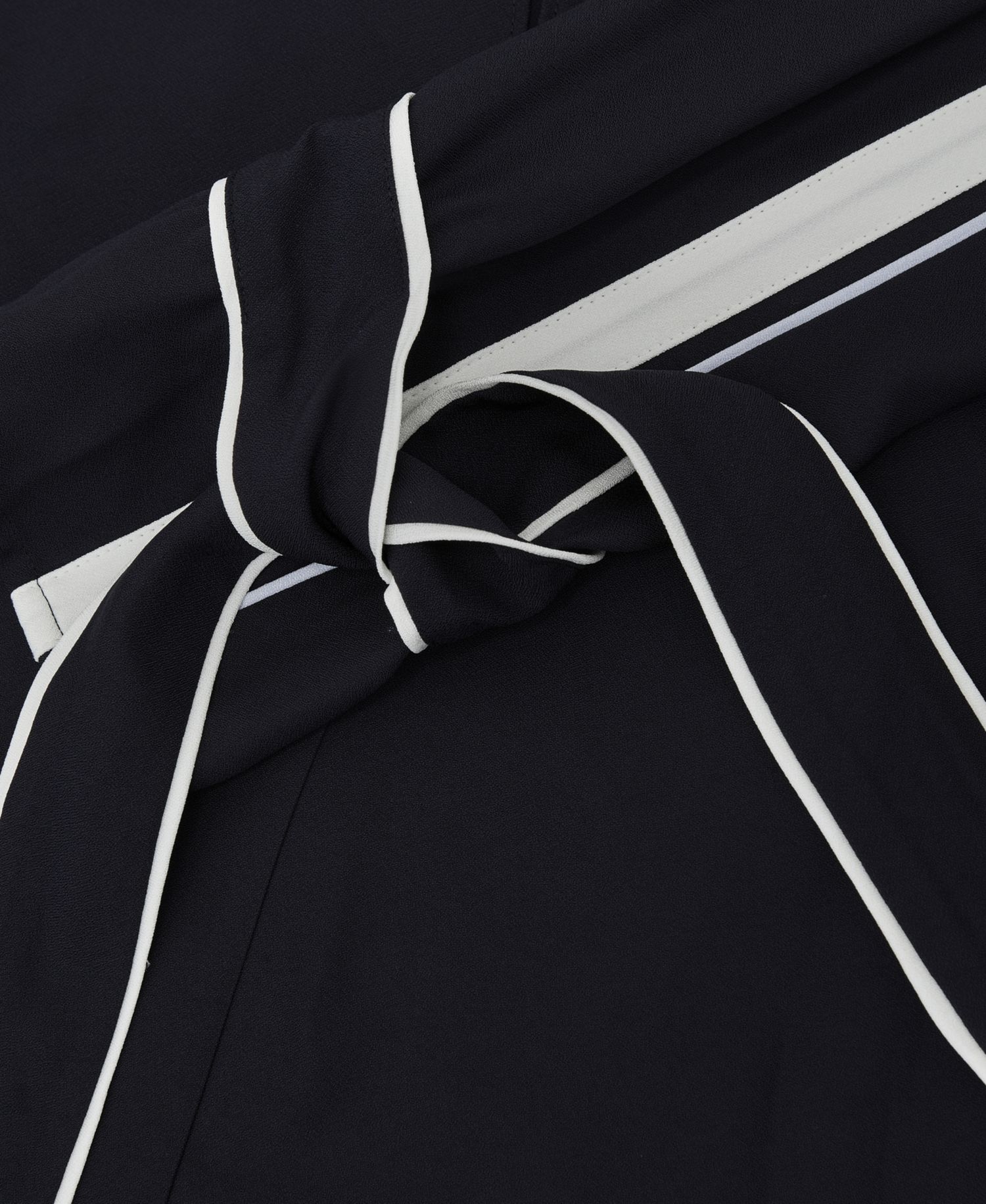Women's Tammy Long-Sleeve Mini Shift Dress with Contrast Tipping