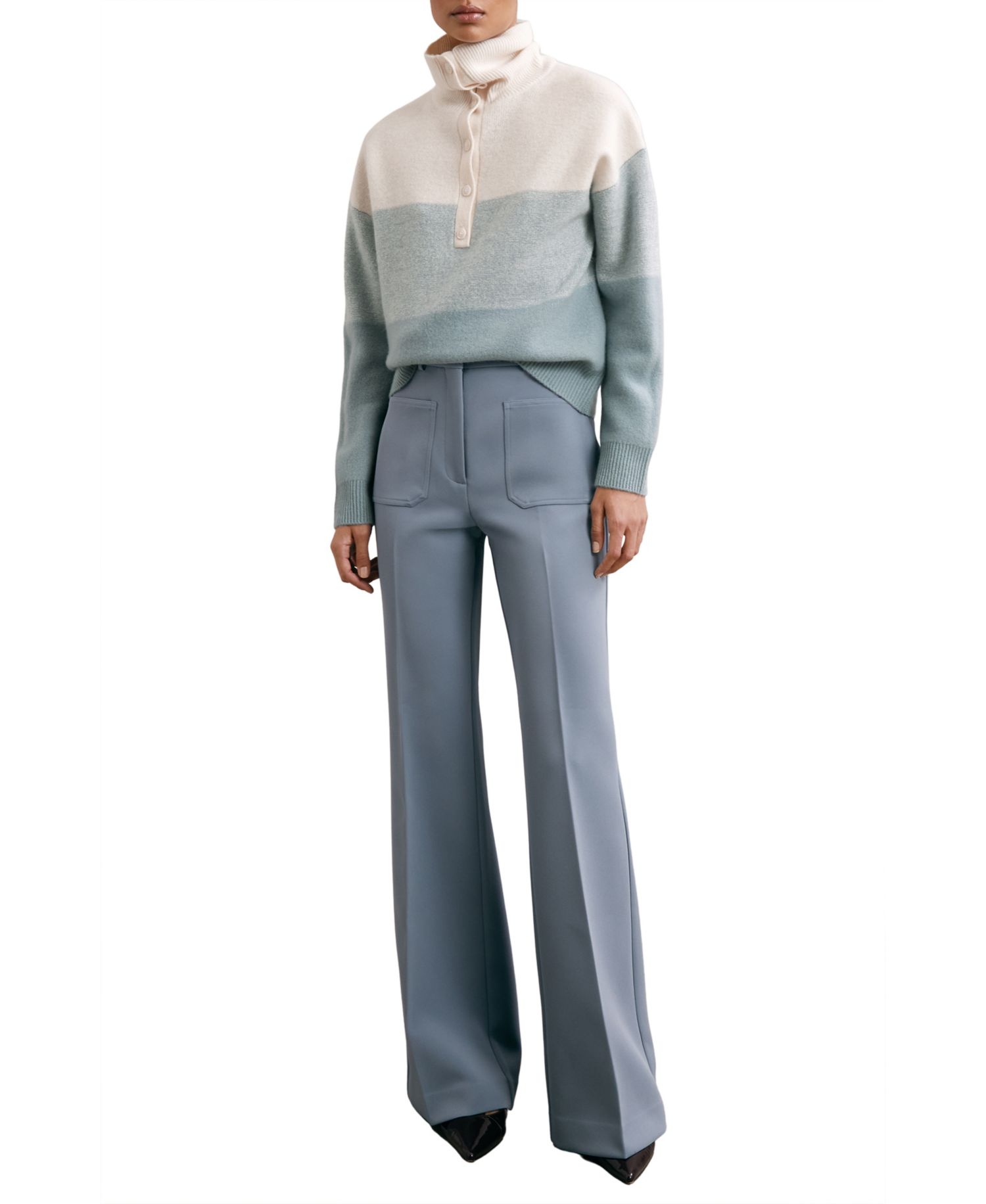 Women's Flora Wool-Cashmere Blend Sweater
