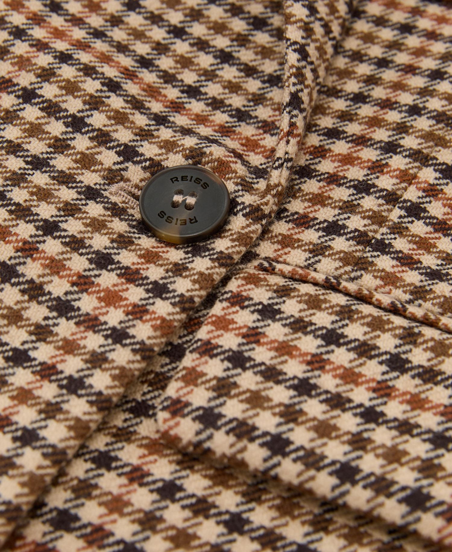Women's Willow Double-Breasted Wool Check Blazer
