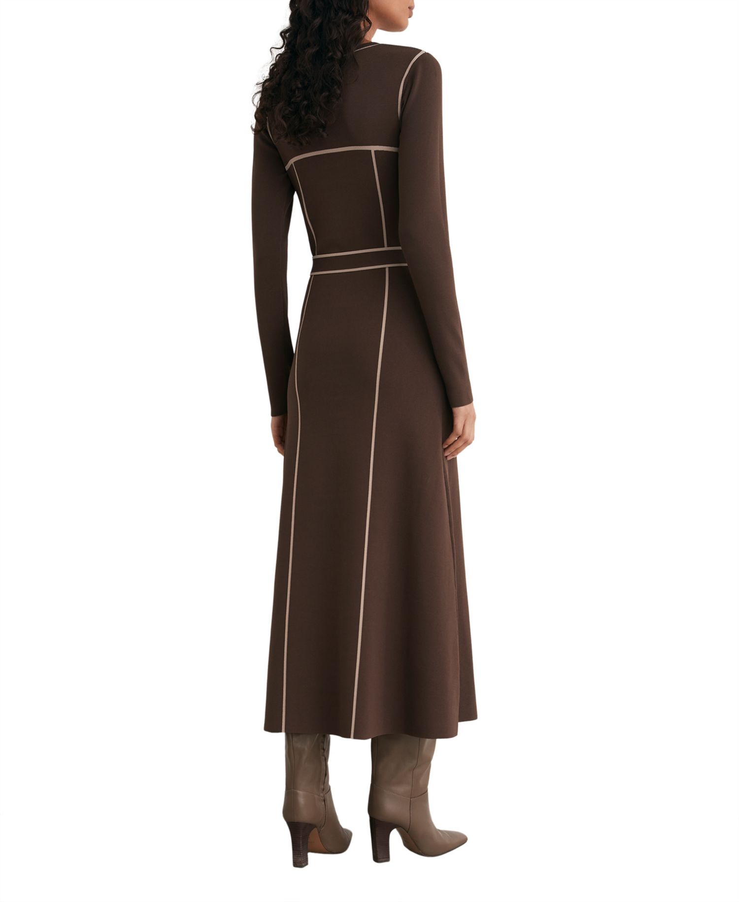 Women's Etta Long-Sleeve Midi Dress