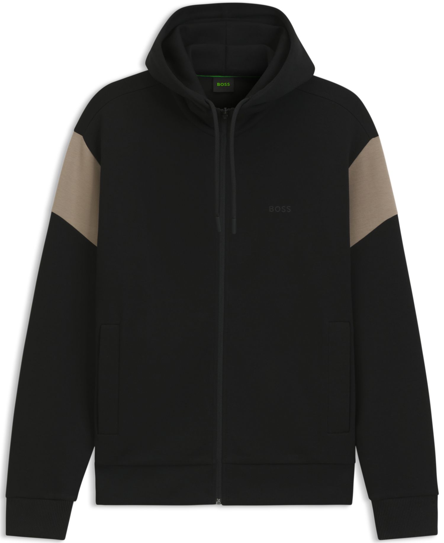 Men's Spacer Piqu&eacute; Regular-Fit Zip-Up Sweatshirt