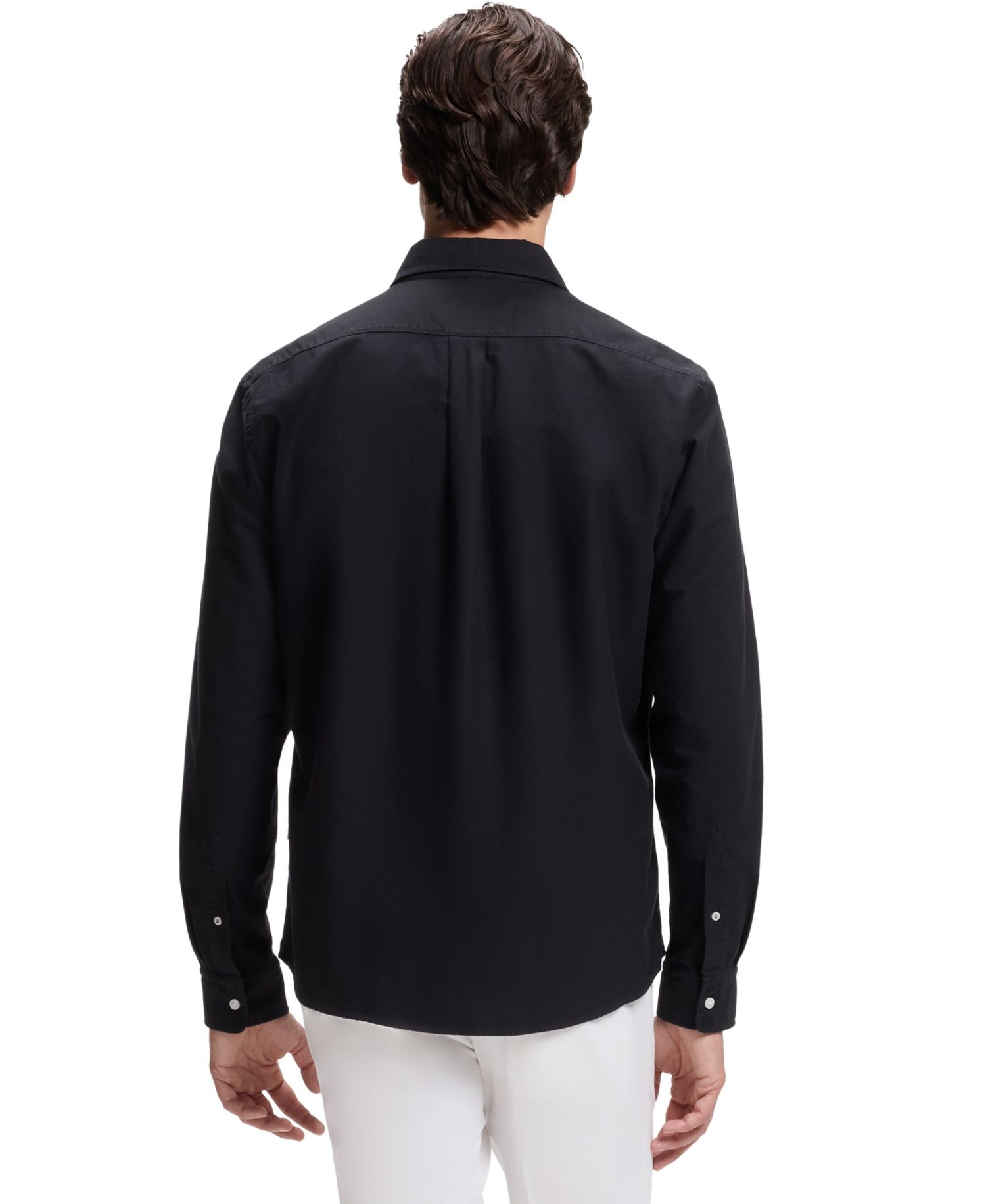 BOSS by Hugo Boss Men's H-LIAM Oxford Regular-Fit Button-Down Dress Shirt