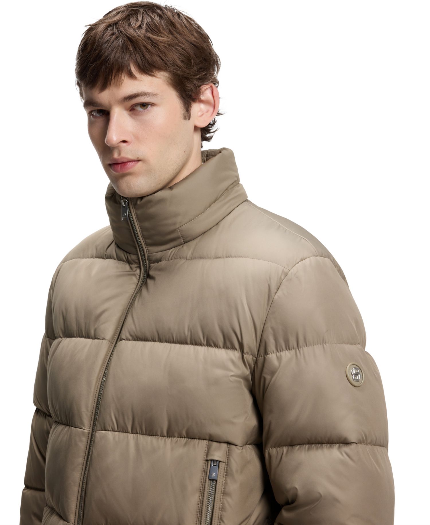 BOSS by Men's H-Colter Water-Repellent Regular-Fit Puffer Jacket