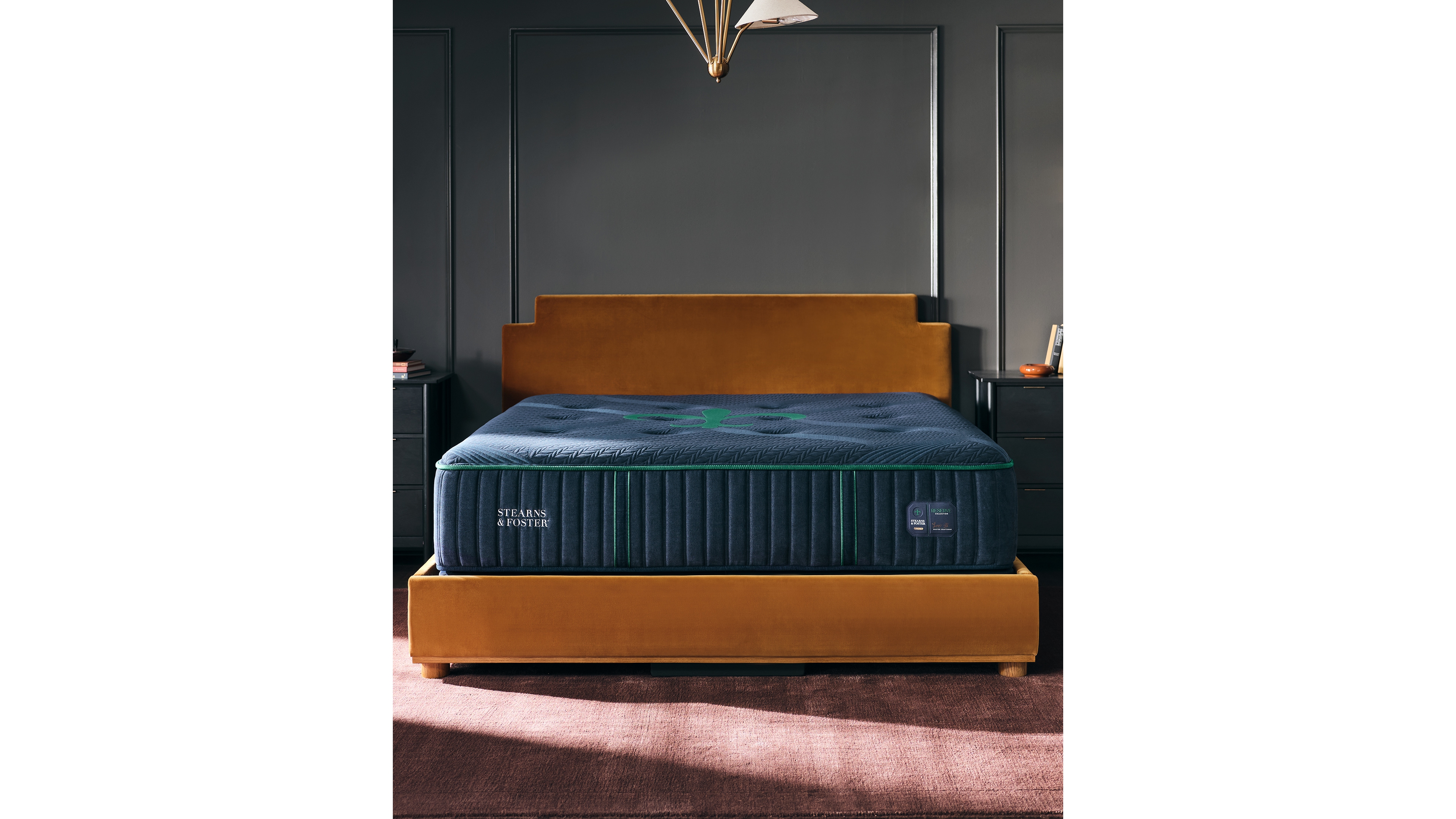Stearns & Foster Reserve Medium Ii 15.5" Tight Top Mattress Set, Twin Xl