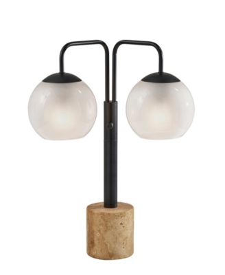 23.5" Glass Stockton Table Lamp