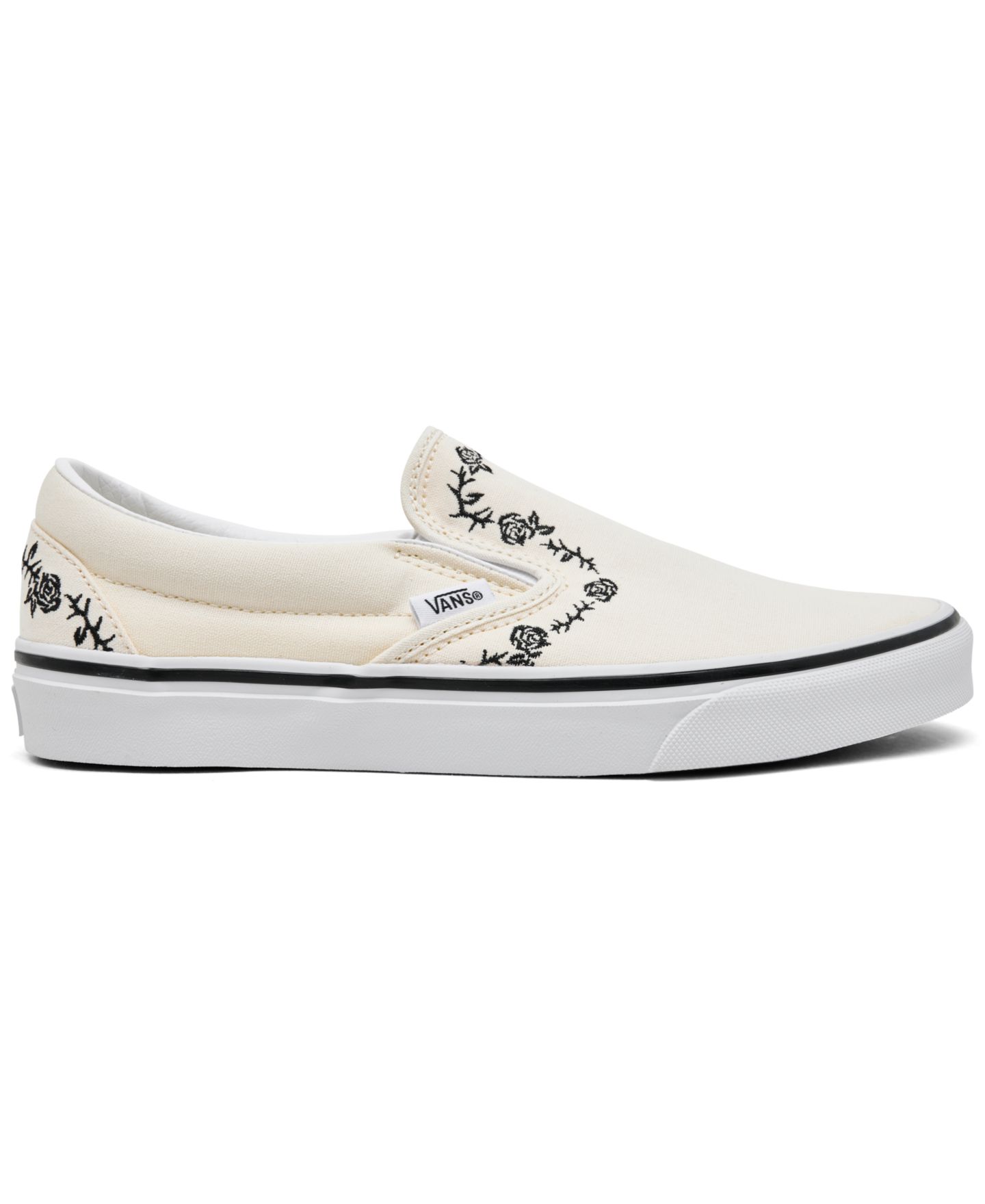 Женские кроссовки Vans Classic Slip-On Canvas, цвет: Розовый — фото 2