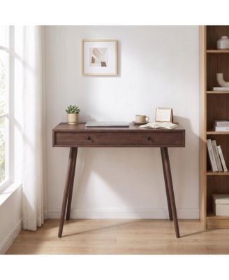 Lift Top Writing Desk, Hidden Storage, Adjustable Dividers, Home Office, Study Table, Modern Furniture