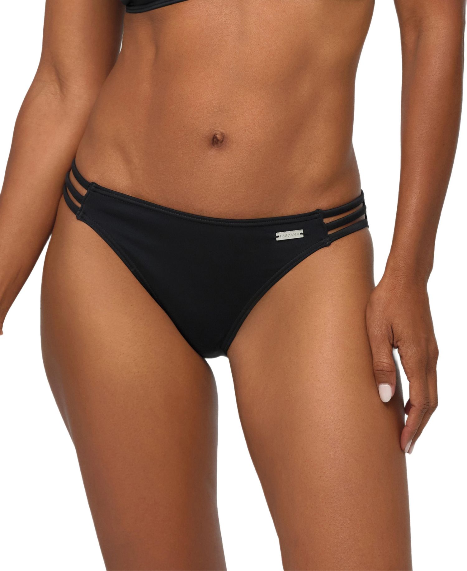 Women's Strappy Classic Bikini Style Moderate-Coverage Swim Bottom