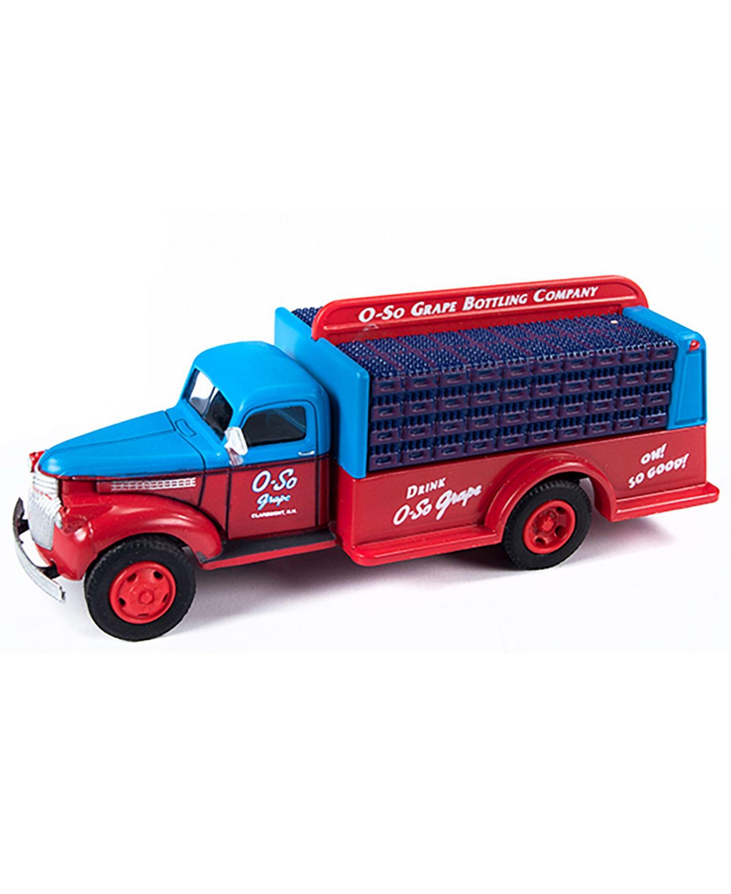 Детская игрушка Classic Metal Works 1941-1946 Chevrolet Delivery Bottle Truck "O-So Grape" 1/87 (HO) Scale Model, цвет: Assorted Pre-Pack — фото 2