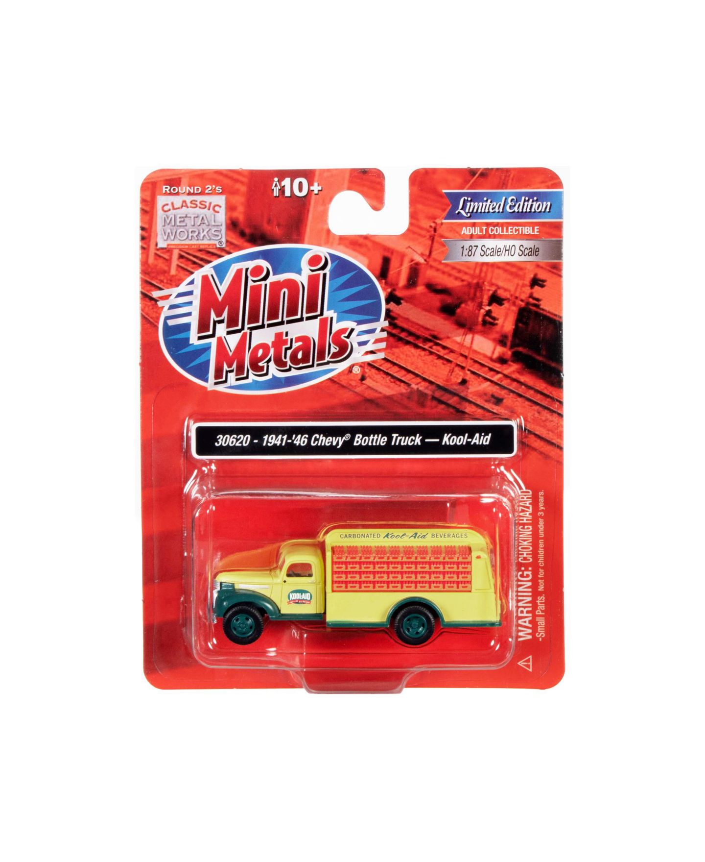 Детская игрушка Classic Metal Works 1941-1946 Chevrolet Delivery Bottle Truck "Kool-Aid" 1/87 Scale Model — фото 3