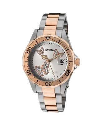 Women's Quartz Water-Resistant Angel 12504 Stainless Steel Bracelet Watch, 38mm