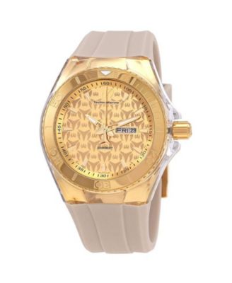 Men's TM-115064 Cruise Quartz Chronograph Gold Dial Watch