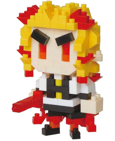 Конструктор Bandai Nanoblock Demon Slayer Kyojuro Rengoku, 200 деталей, от 12 лет