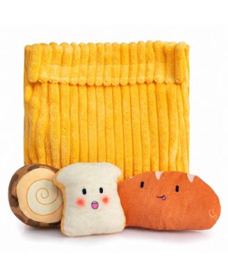 Squeaky Hide And Seek Plush Dog Chew Toys For Small Medium Dogs
