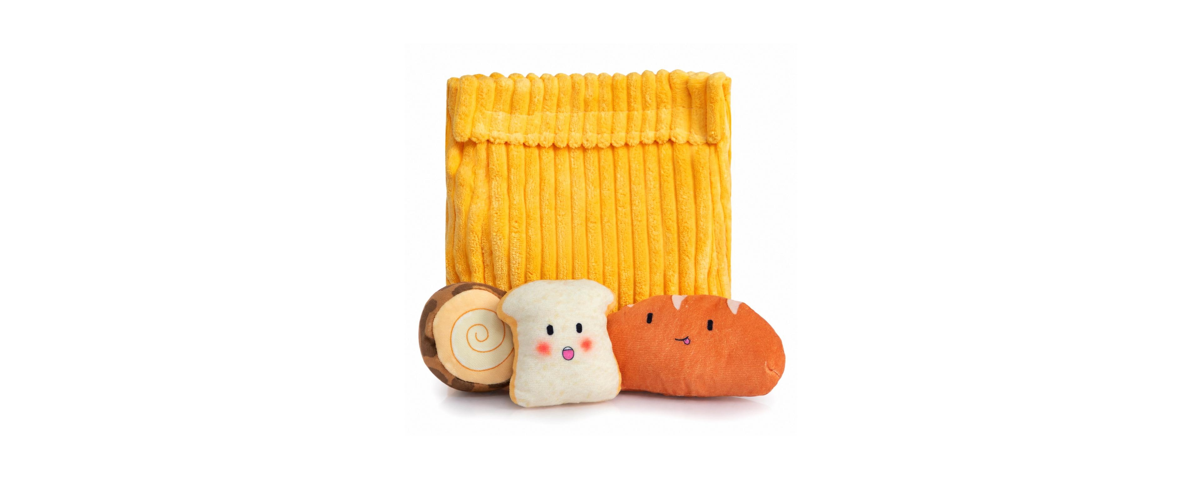 Magicorange Squeaky Hide And Seek Plush Dog Chew Toys For Small Medium Dogs