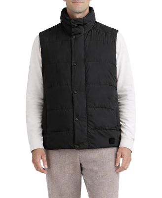 Men's Office-Leisure Lightweight Water-Resistant Rain Pro Puffer Vest