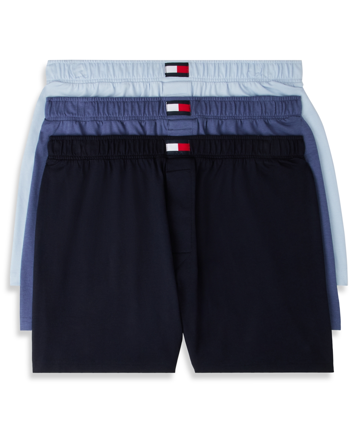 Tommy Hilfiger Men's Heritage Pique-Knit Boxer Briefs, 3-Pack