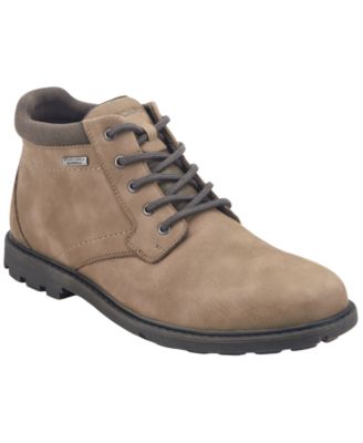 Men's Storm Surge Waterproof Slip-Resistant Leather Boots
