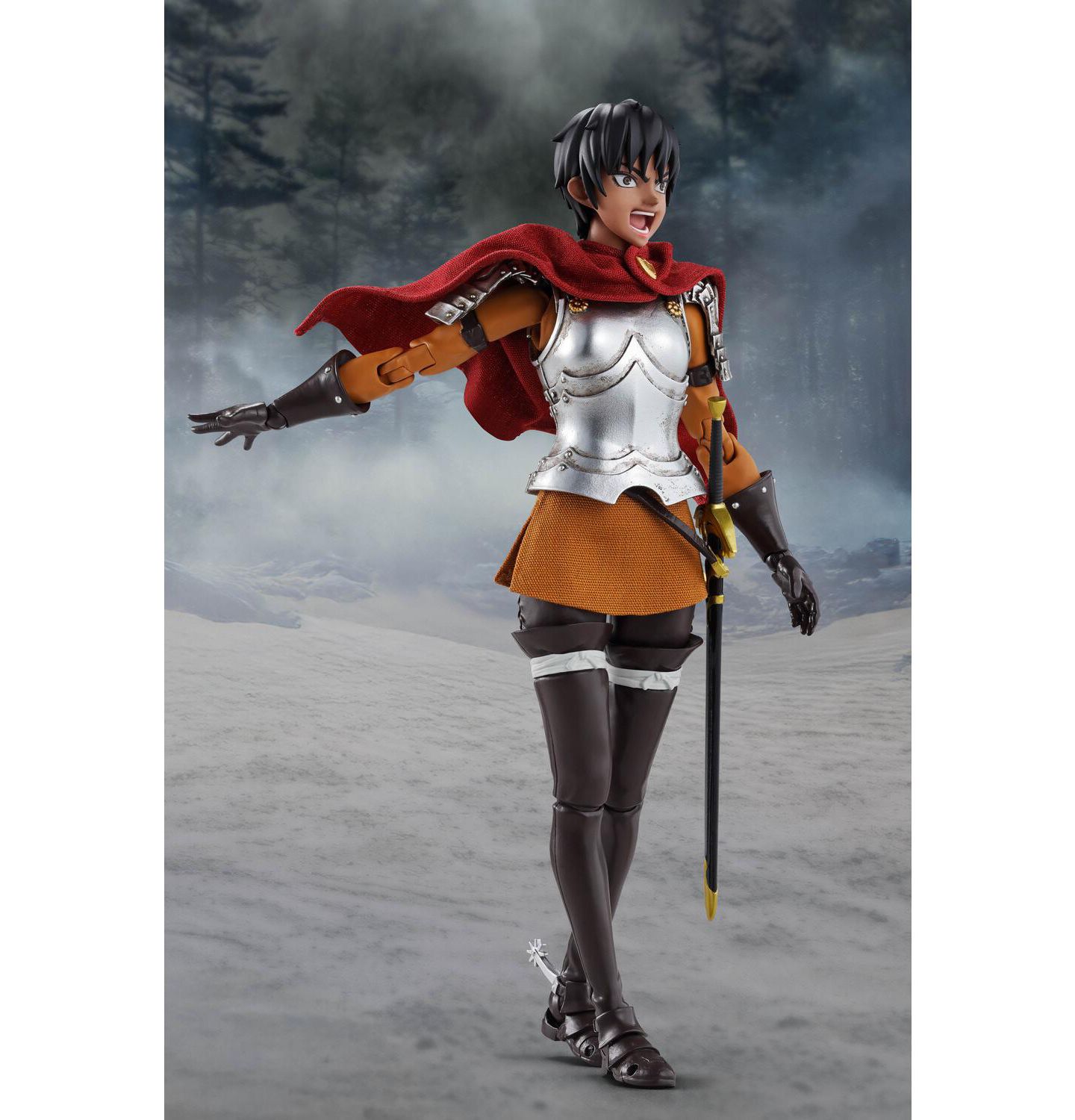 Фигурка Bandai Tamashii Nations Berserk S.H.Figuarts Casca The Band of the Hawk 2.6", от 15 лет — фото 3