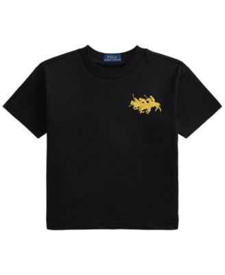 Boys' 2T-7 Triple-Pony Oversize-Fit T-Shirt