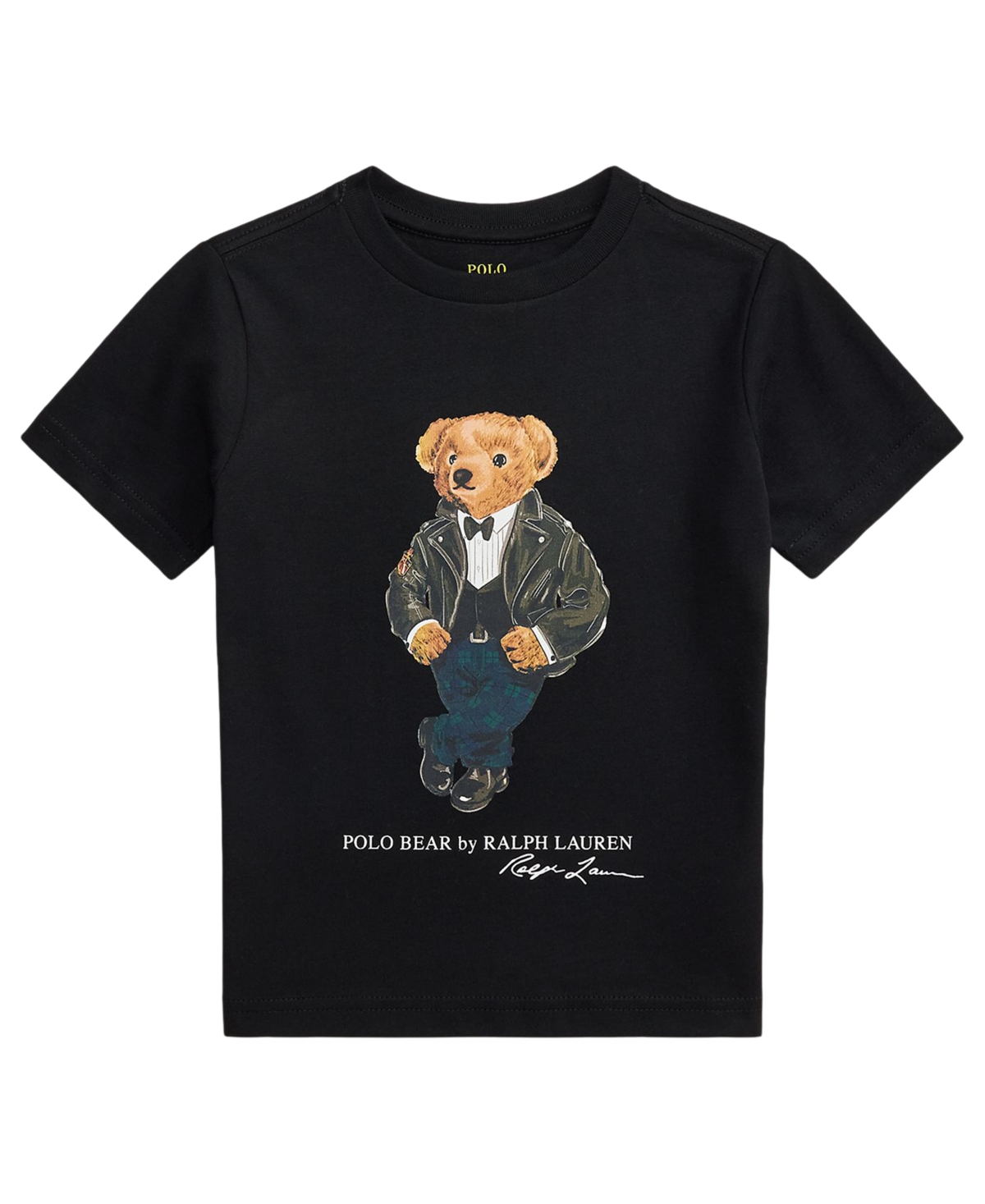 Polo Ralph Lauren Boys' 2T-7 Bear Graphic T-Shirt