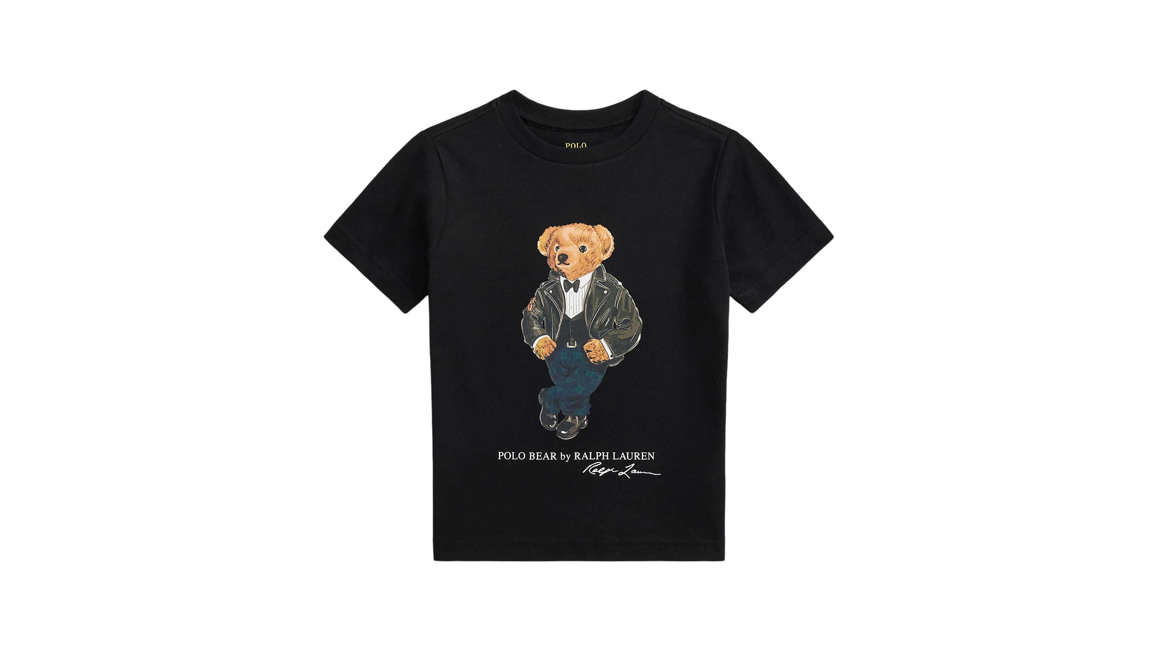 Polo Ralph Lauren Boys' 2T-7 Bear Graphic T-Shirt