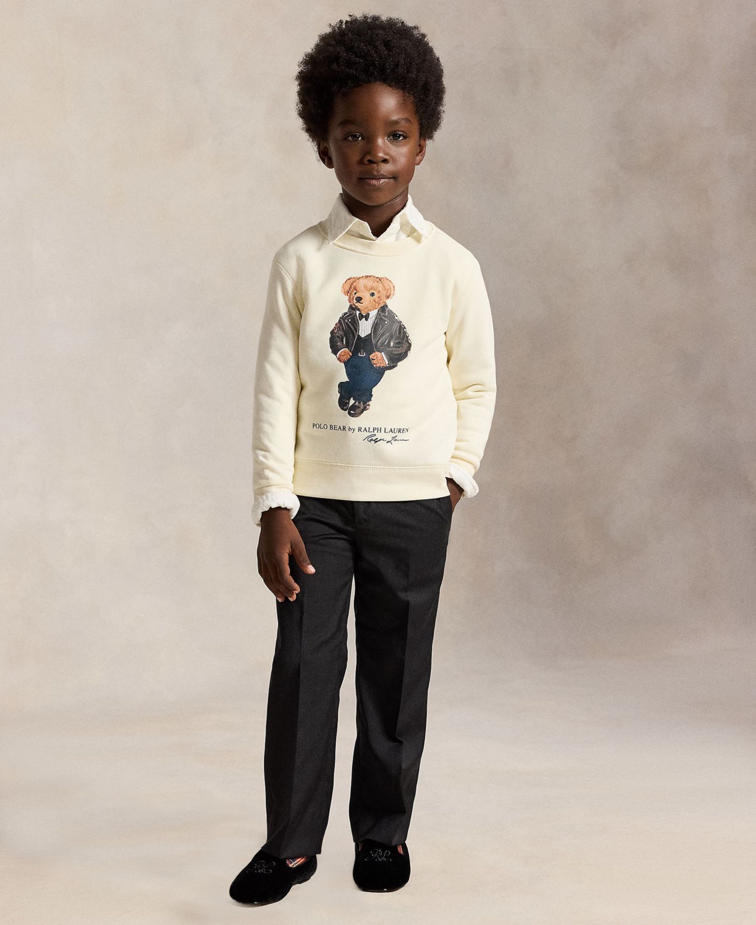 Toddler Boys' 2T-7 Polo Bear Fleece Sweatshirt