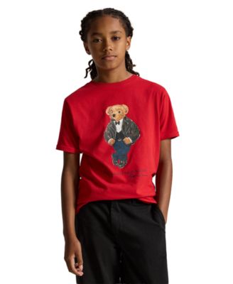 Boys' 8-20 Polo Bear Graphic Crewneck T-Shirt