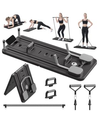 Foldable Multi-purpose Pilates Reformer Set For Home