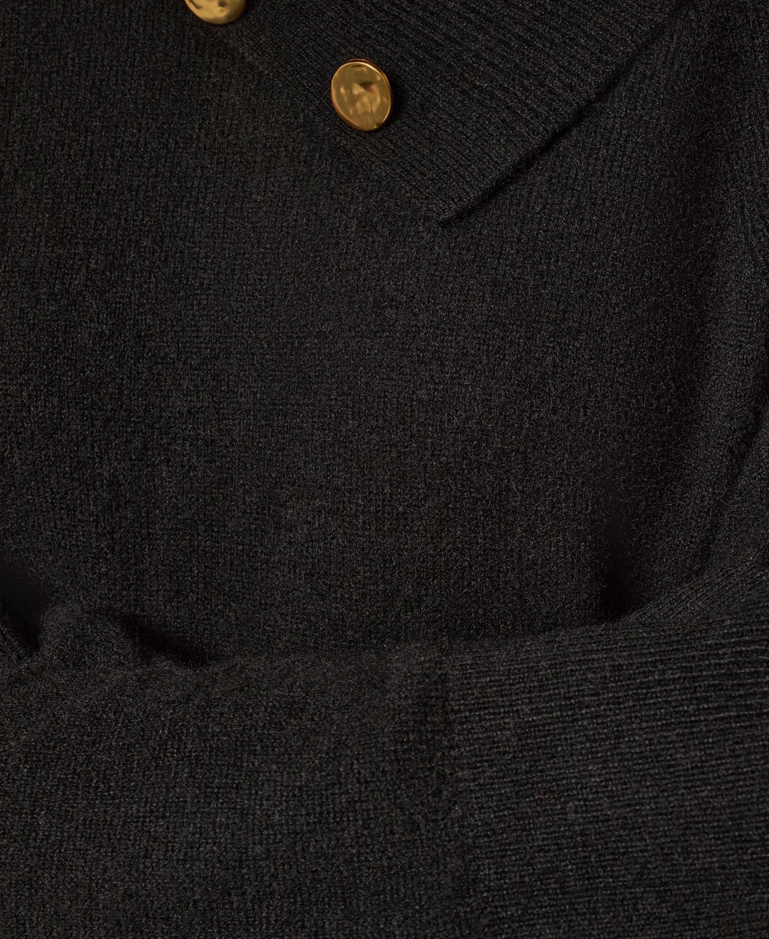 Women's Split Collar with Buttons Cashmere Pullover Sweater