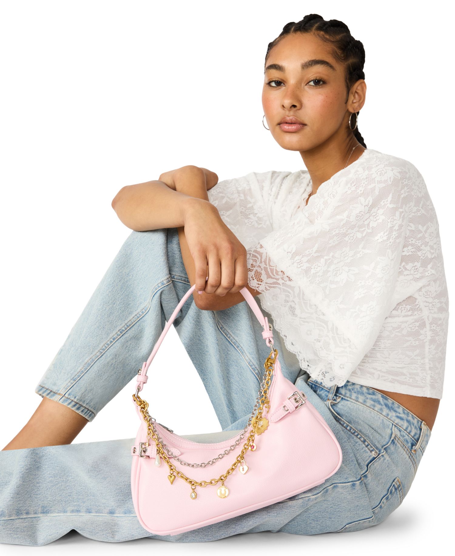 Medium Y2K Swag Chain Shoulder Handbag
