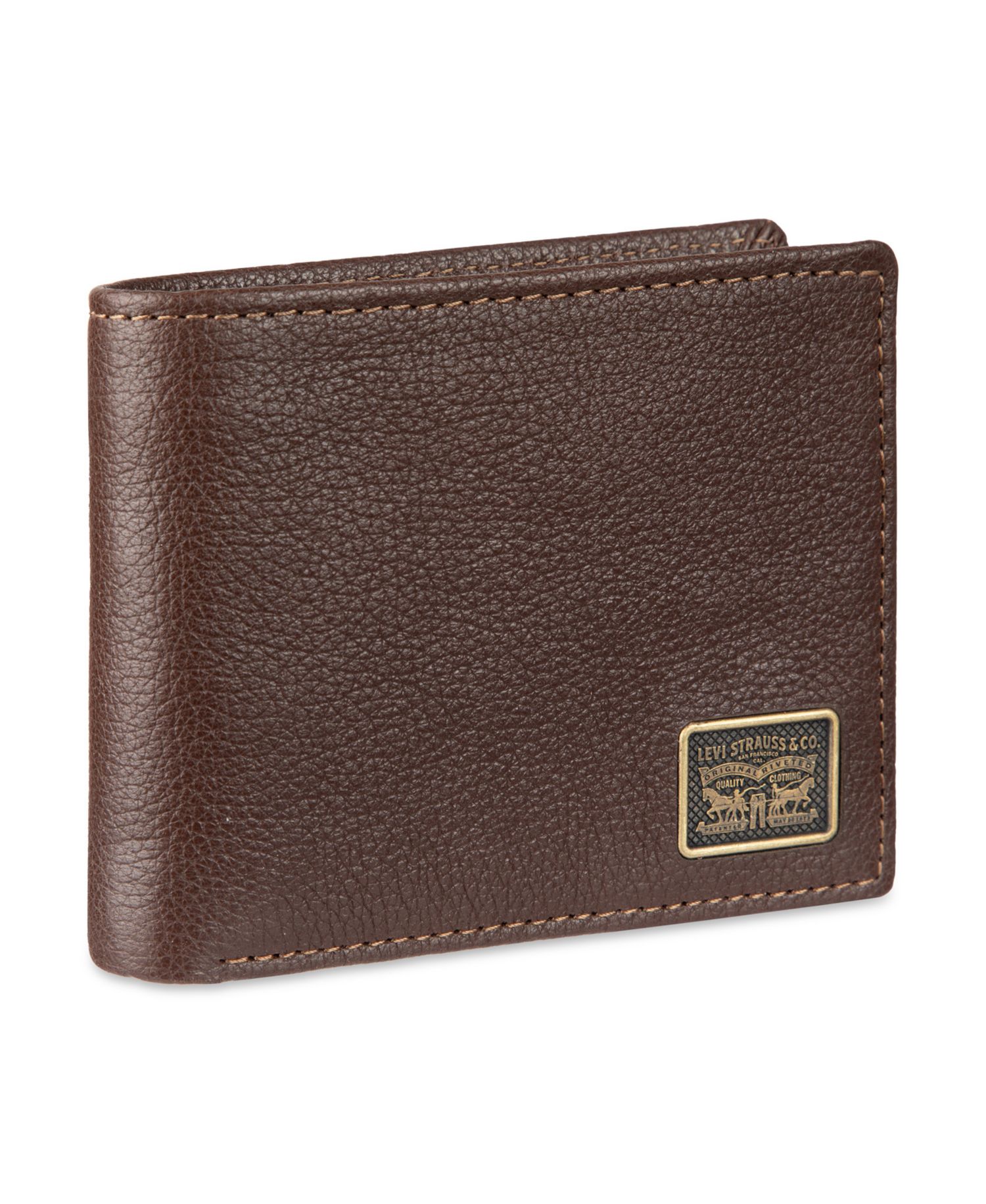 Men's RFID-Blocking Leather Bifold Wallet