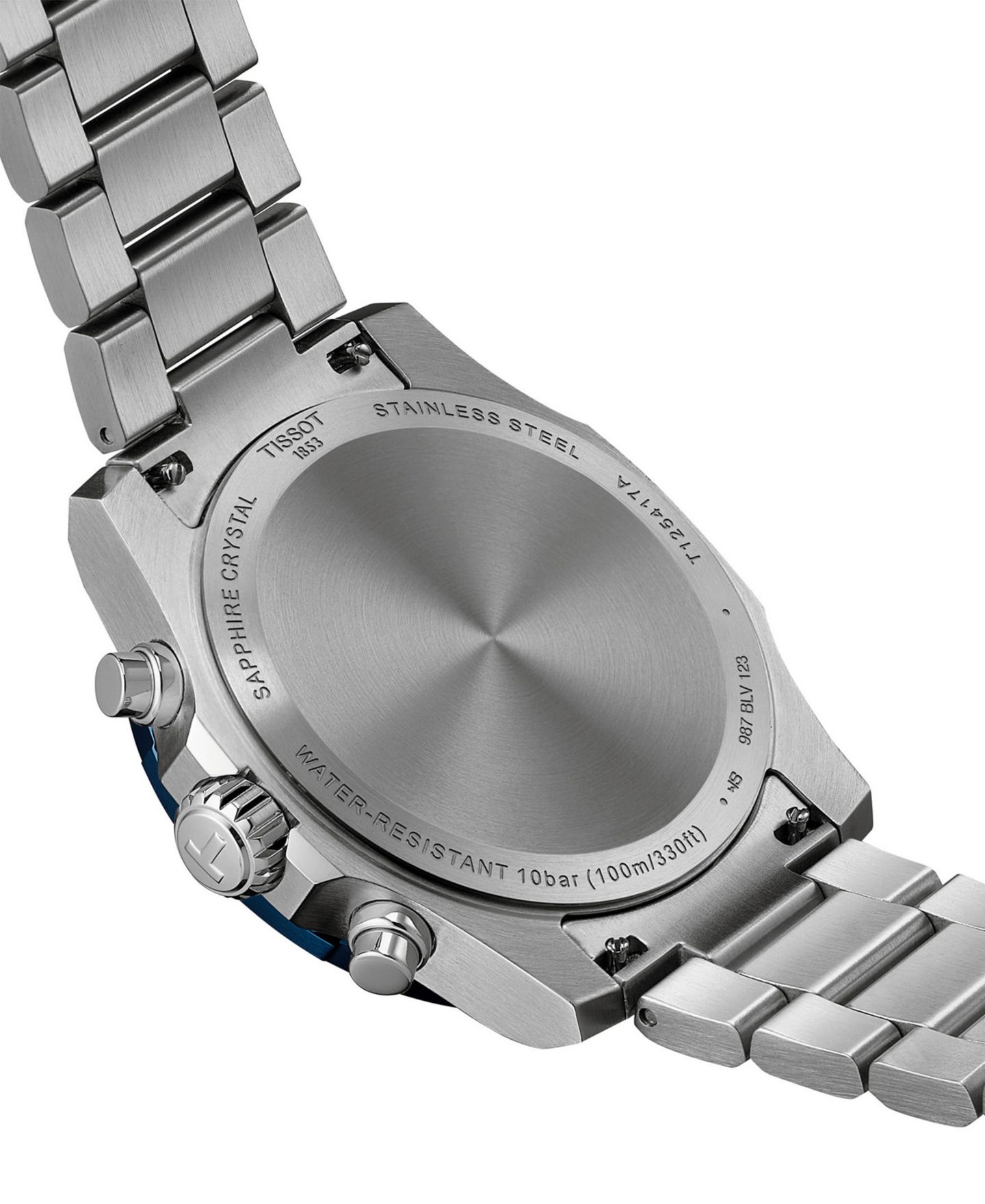 Мужские часы Tissot Quartz Chronograph Supersport Stainless Steel Watch 42mm — фото 4