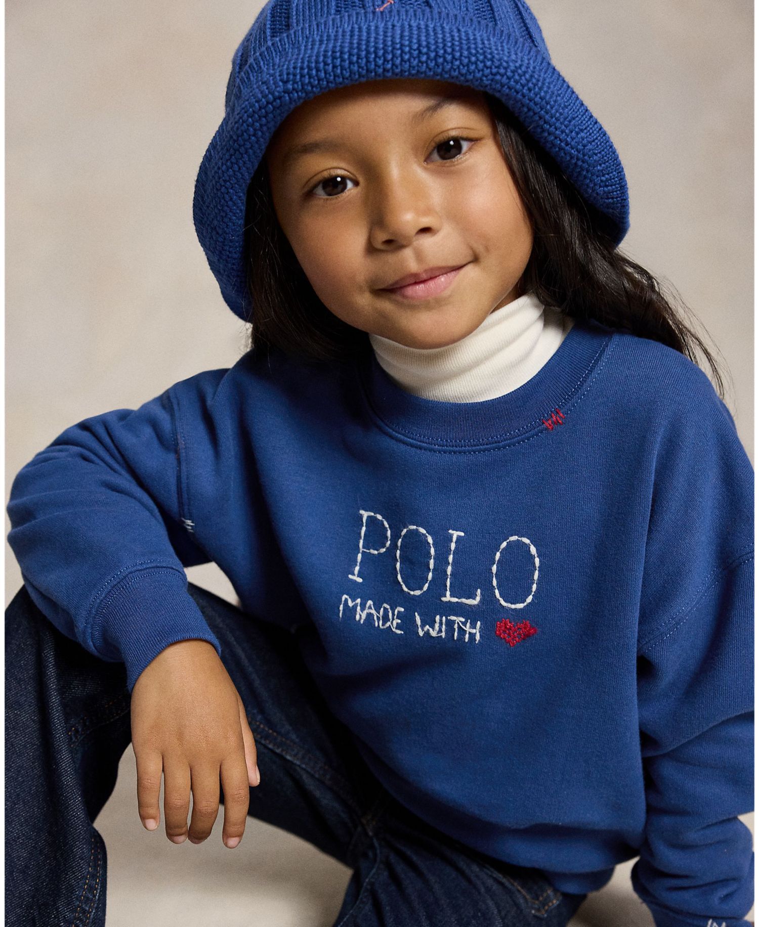 Girls' 2T-6X Logo Fleece Sweatshirt