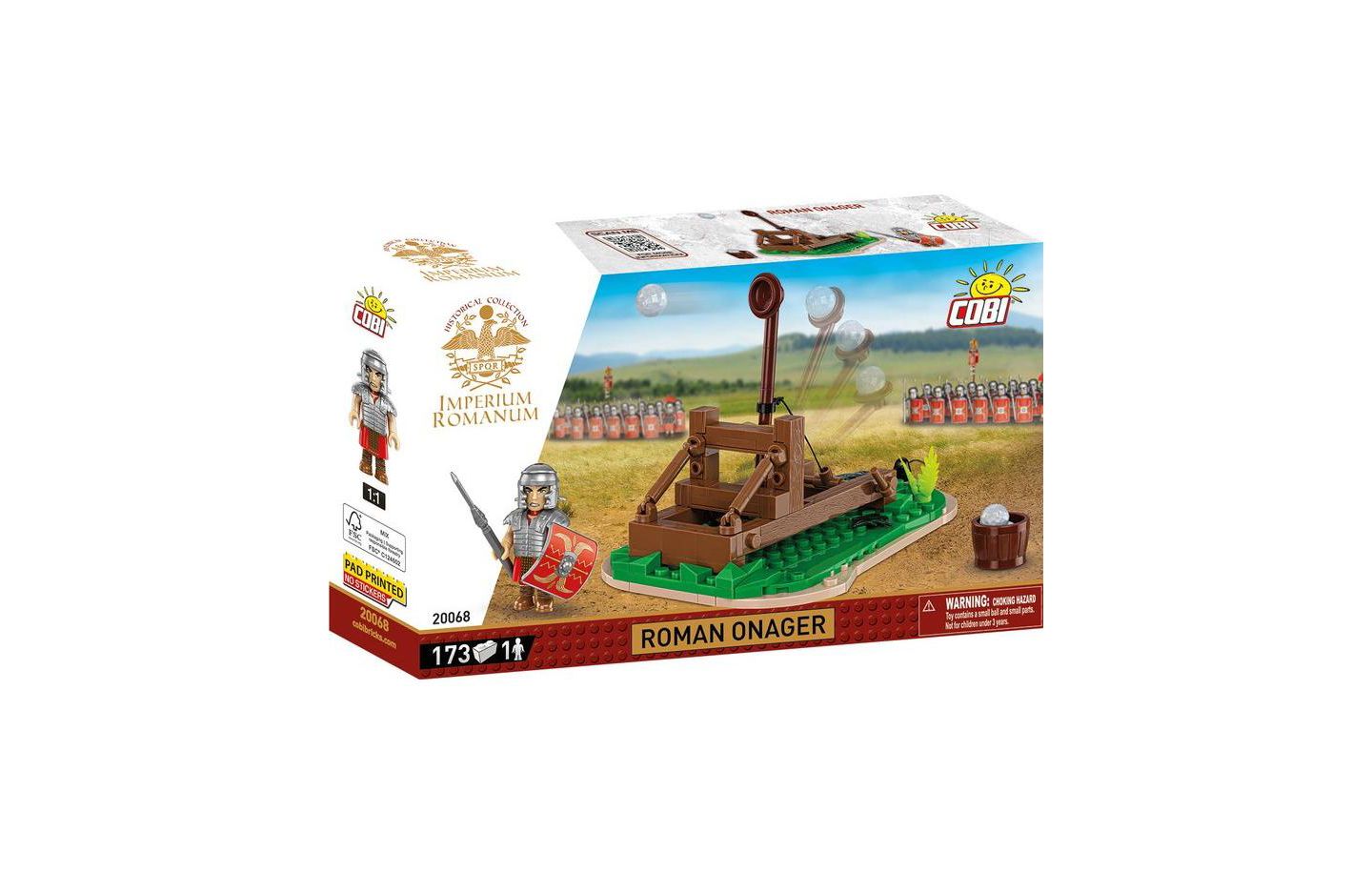 Детский конструктор COBI Imperium Romanum Roman Onager 173-Piece Building Set, Ages 6+, цвет: Open Miscellaneous — фото 1