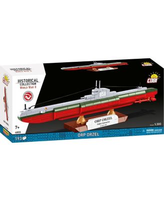 WWII Polish Submarine ORP Orzel 193-Piece Building Set, Ages 7+