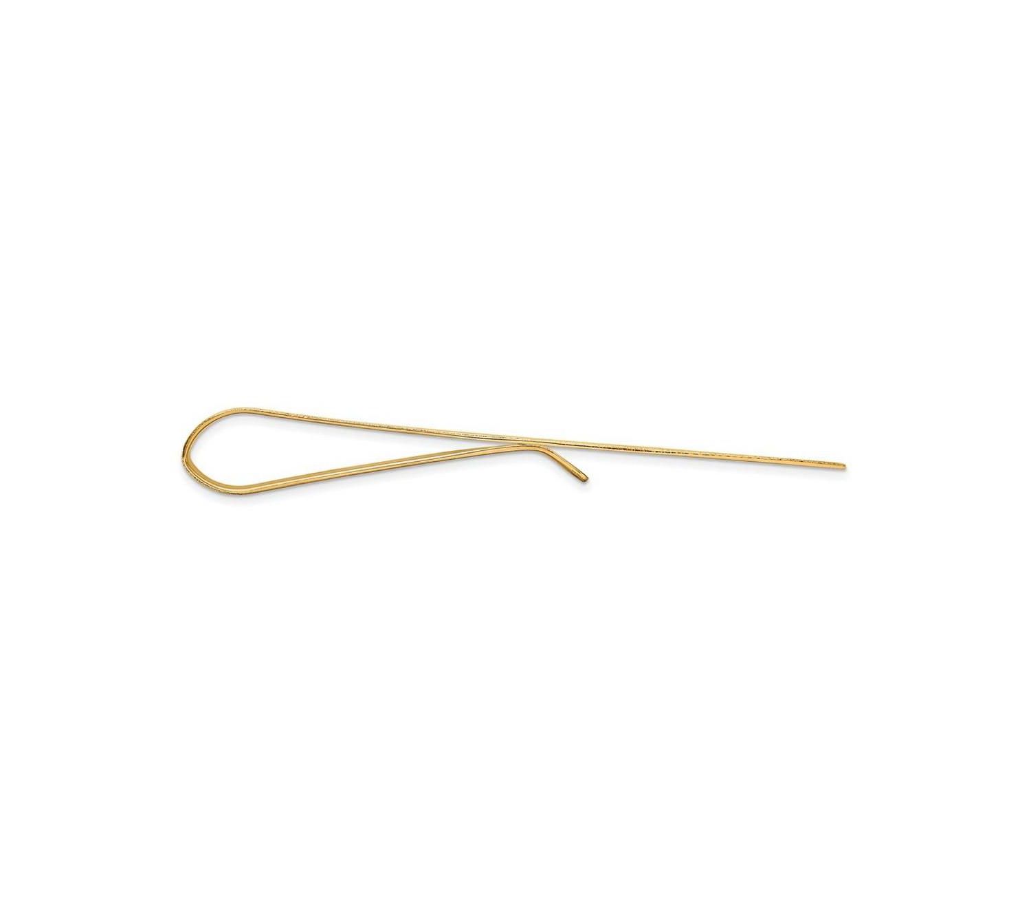 14k Yellow Gold Tie Bar