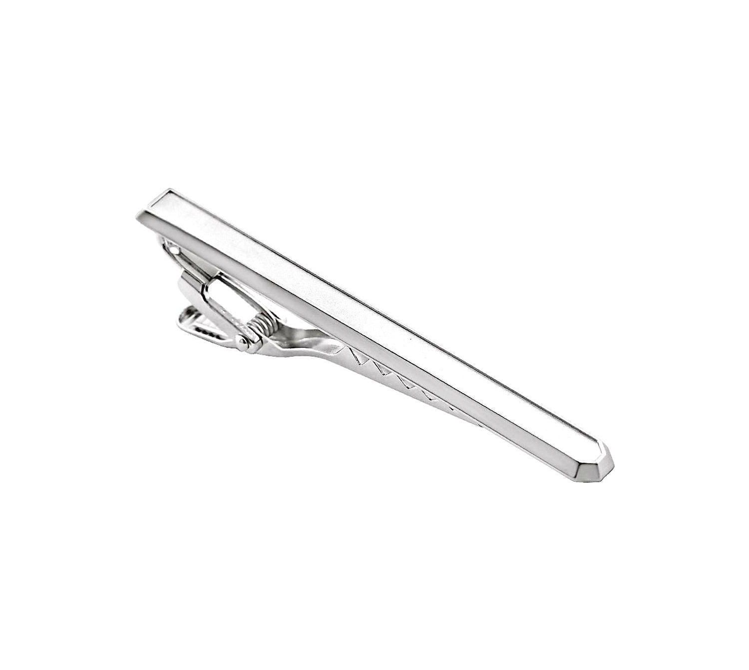 Men's Sterling Silver 60x6mm Tie Bar