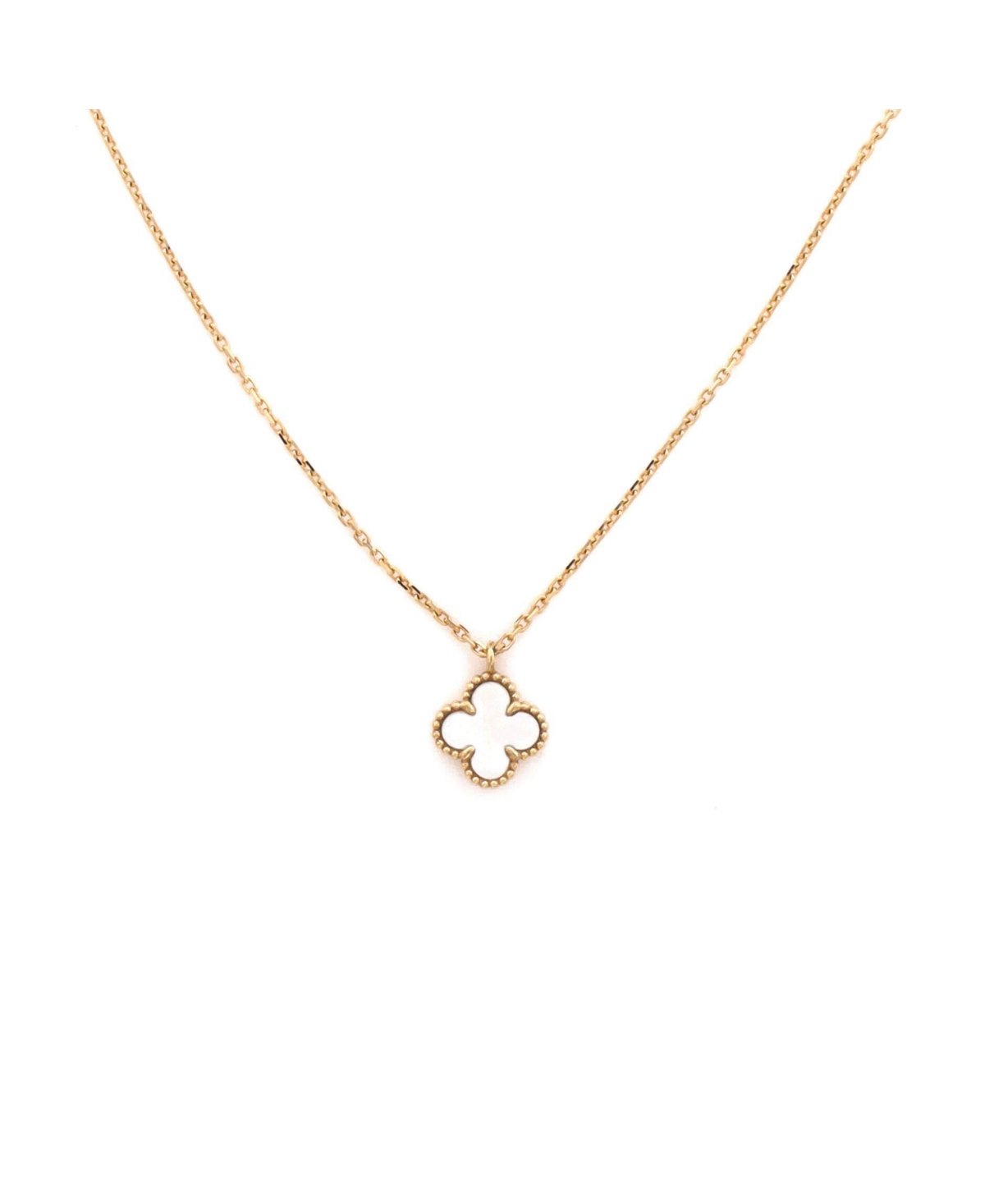 Pre-Owned Van Cleef and Arpels Sweet Alhambra Pendant Necklace - 18k yellow gold