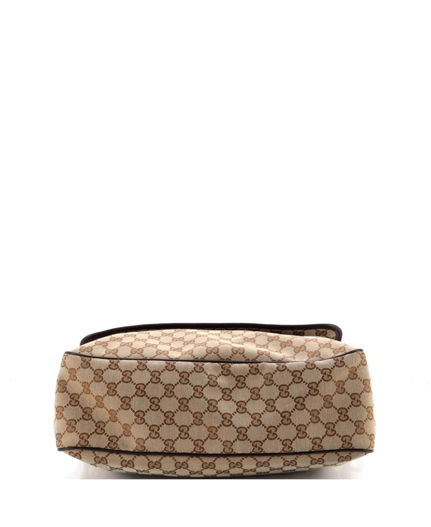 Medium Web Strap Flap Messenger GG Canvas