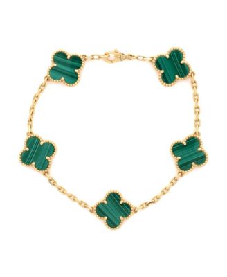 Pre-Owned Van Cleef and Arpels Vintage Alhambra 5 Motifs Bracelet