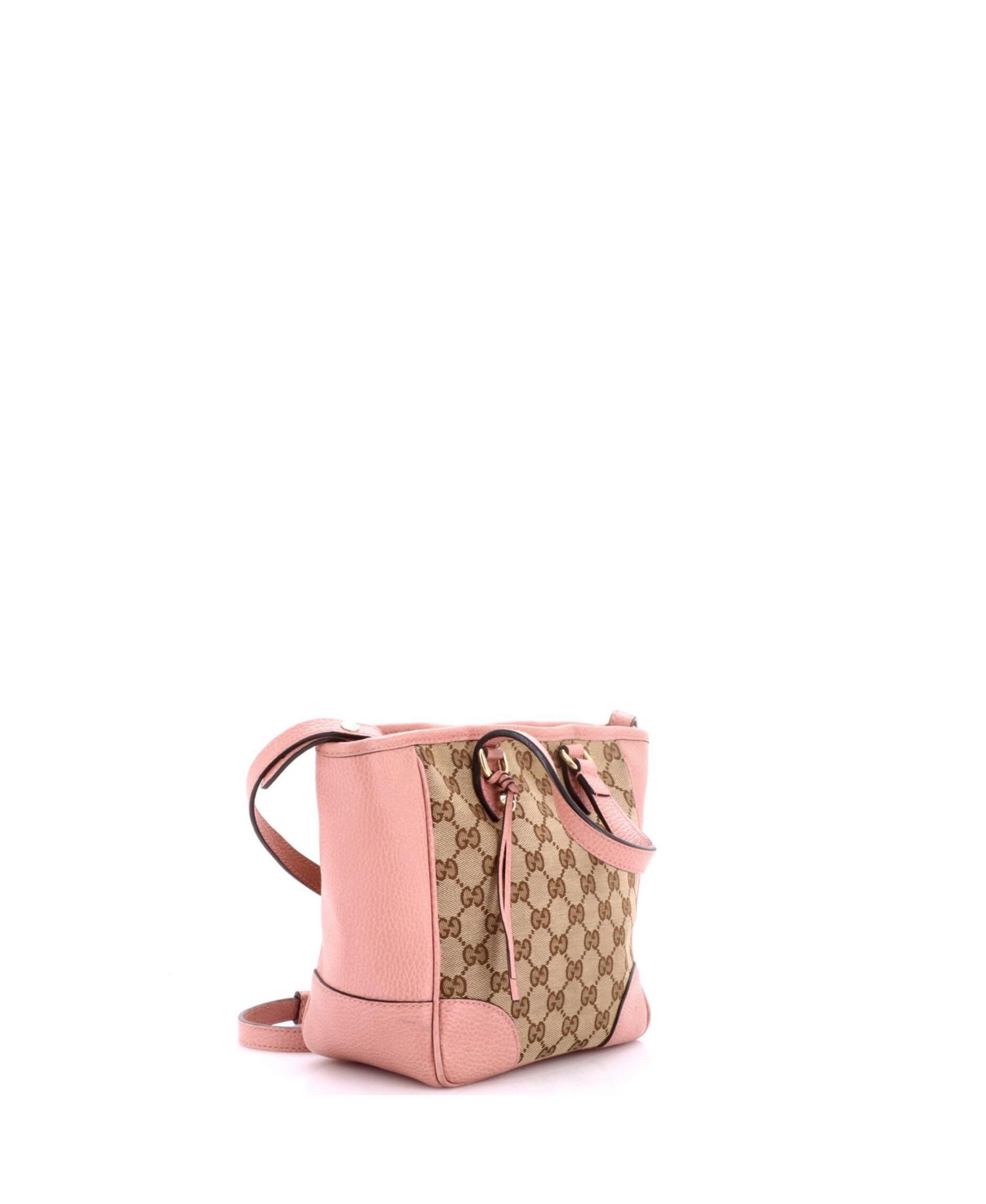 Small Bree Tote GG Canvas with Leather