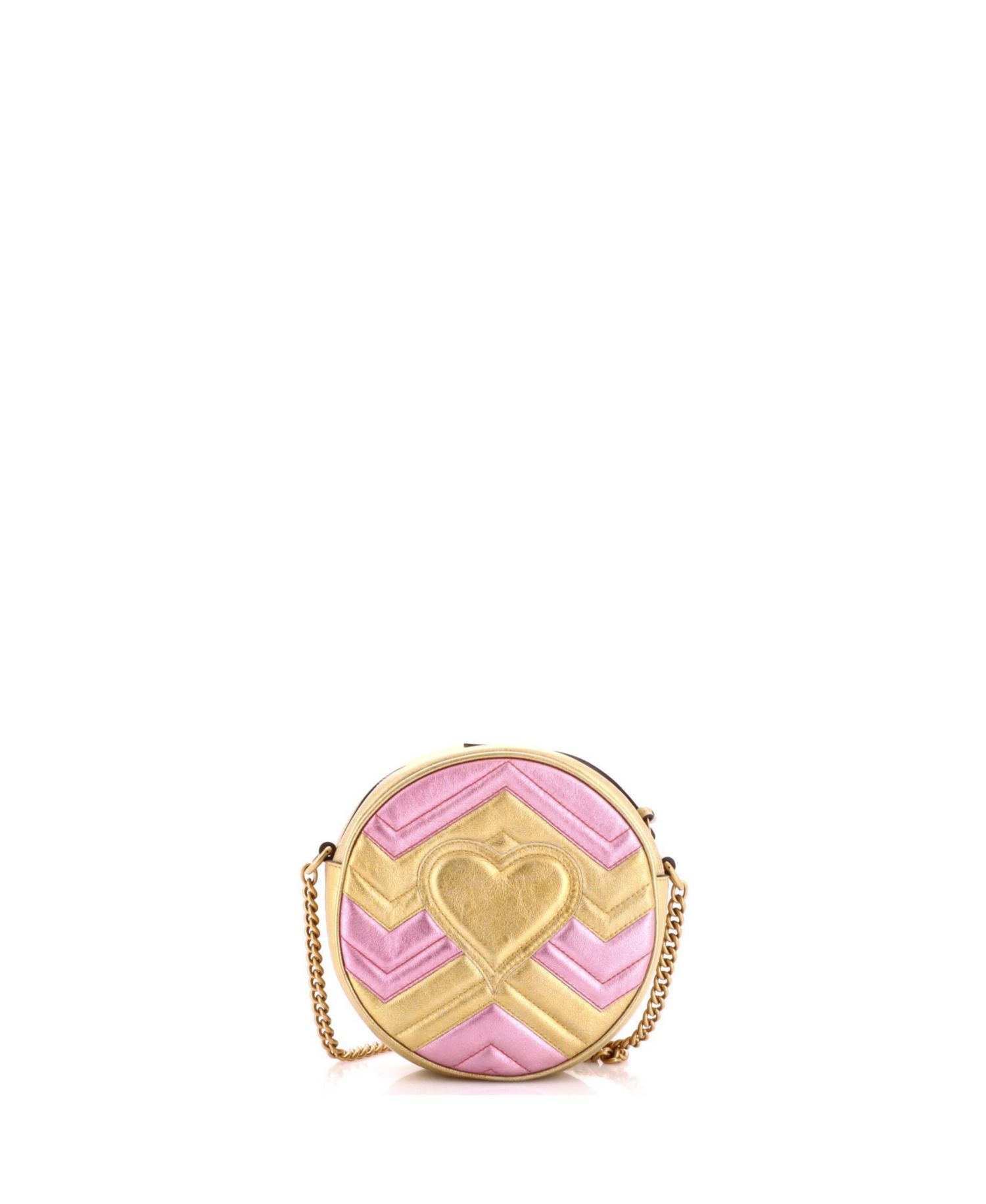 GG Marmont Mini Matelass&eacute; Leather Shoulder Bag