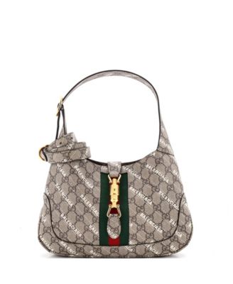 Small x Balenciaga The Hacker Project Jackie 1961 Hobo GG Coated Canvas
