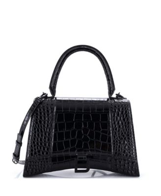 Hourglass Top Handle Shoulder Bag