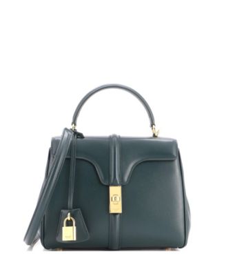 Small 16 Top Handle Bag Smooth Calfskin