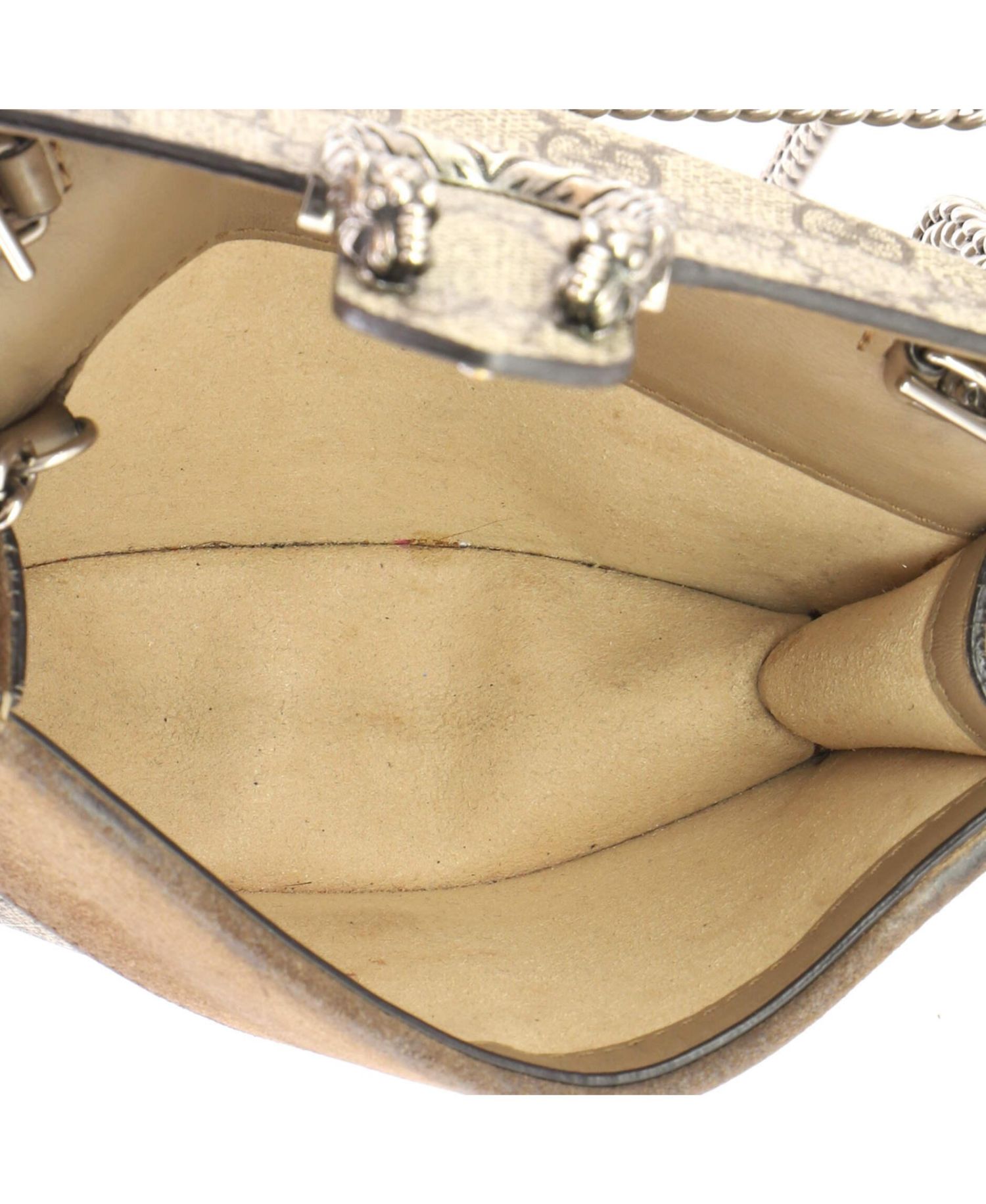 Super Mini Dionysus Crossbody Bag GG Coated Canvas